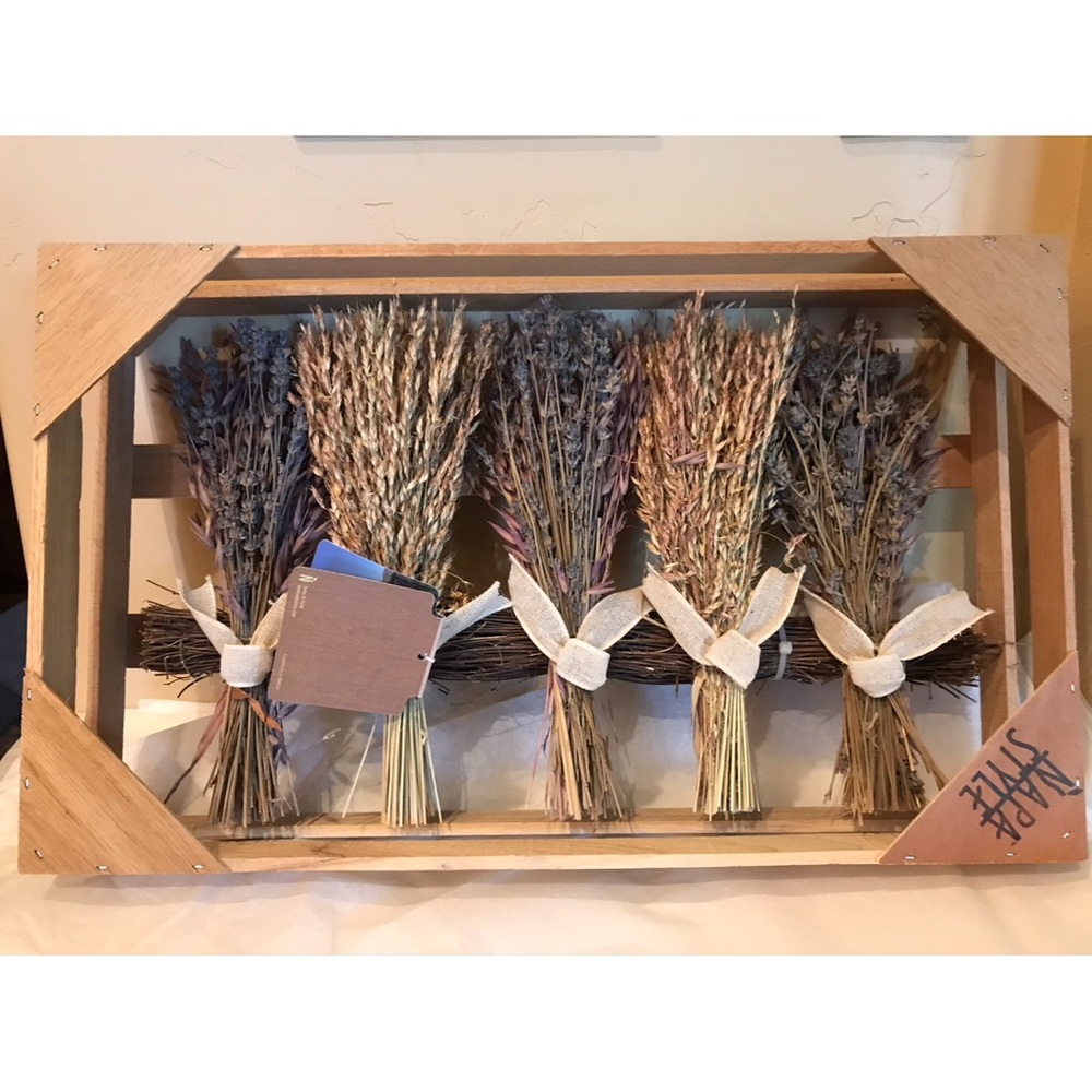 Napa Style 4 Piece Fall Dried Flower Arrangement